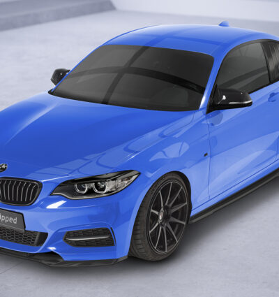 Lame de parechoc avant pour BMW Série 2 (F22 / F23) Pack M (11/2013-07/2021) - Fabriqué en ABS (6 finitions au choix)