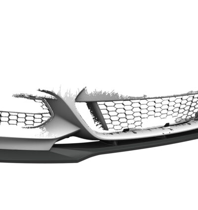 Lame de parechoc avant pour BMW Série 2 (F22 / F23) Pack M (11/2013-07/2021) - Fabriqué en ABS (6 finitions au choix)