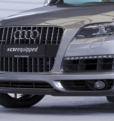 Lame de parechoc avant pour Audi Q7 (4L) S-Line (2005-2009) - Fabriqué en ABS (6 finitions au choix)