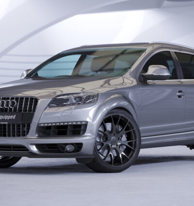 Lame de parechoc avant pour Audi Q7 (4L) S-Line (2005-2009) - Fabriqué en ABS (6 finitions au choix)