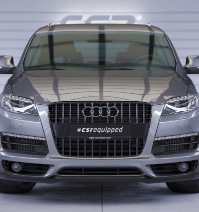 Lame de parechoc avant pour Audi Q7 (4L) S-Line (2005-2009) - Fabriqué en ABS (6 finitions au choix)