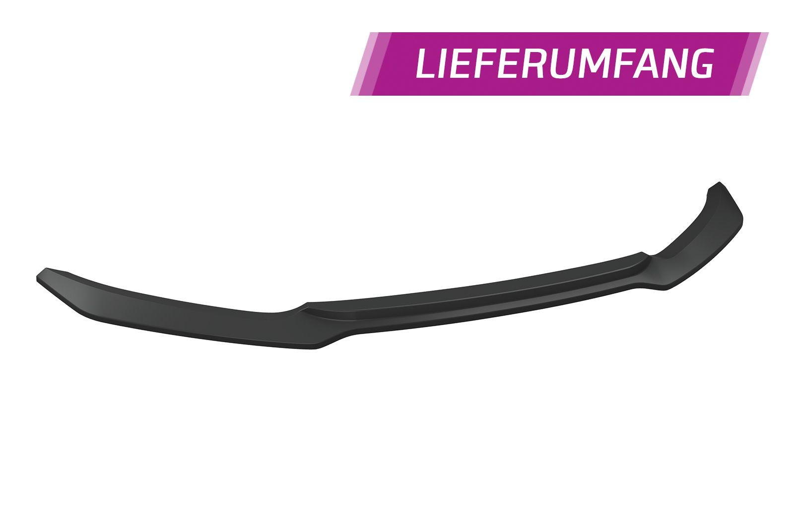 Lame de parechoc avant pour Audi Q7 (4L) S-Line (2005-2009) - Fabriqué en ABS (6 finitions au choix)