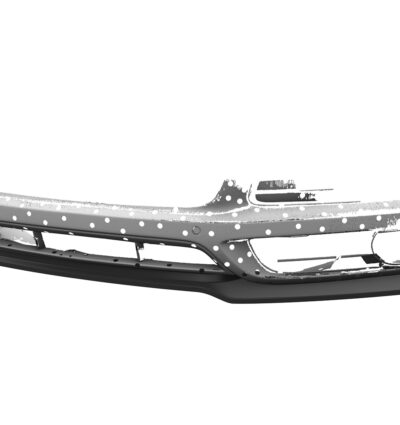 Lame de parechoc avant pour Audi Q7 (4L) S-Line (2005-2009) - Fabriqué en ABS (6 finitions au choix)