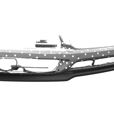 Lame de parechoc avant pour Audi Q7 (4L) S-Line (2005-2009) - Fabriqué en ABS (6 finitions au choix)