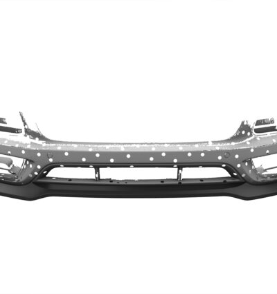 Lame de parechoc avant pour Audi Q7 (4L) S-Line (2005-2009) - Fabriqué en ABS (6 finitions au choix)