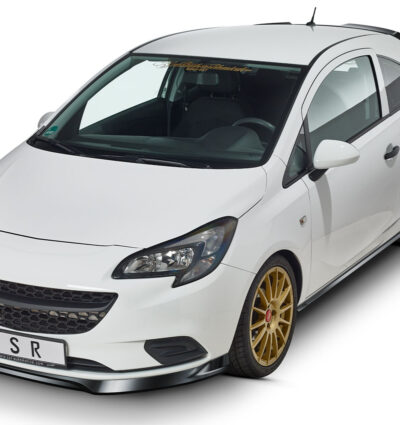 Lame de parechoc avant pour Opel Corsa E toutes carrosseries (2014-2019) - Fabriqué en ABS (6 finitions au choix)