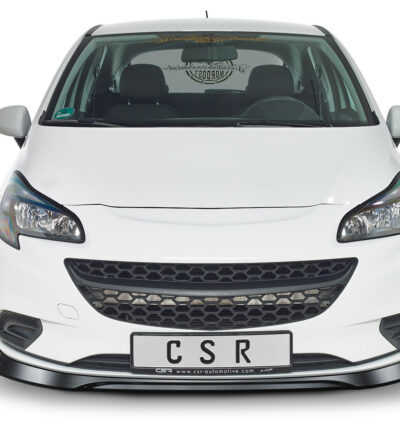 Lame de parechoc avant pour Opel Corsa E toutes carrosseries (2014-2019) - Fabriqué en ABS (6 finitions au choix)