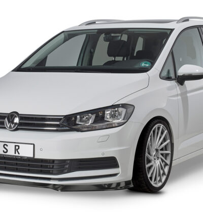 Lame de parechoc avant pour VW Touran II (Typ 5T) toutes carrosseries (depuis 05/2015) - Fabriqué en ABS (6 finitions au choix)