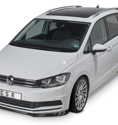 Lame de parechoc avant pour VW Touran II (Typ 5T) toutes carrosseries (depuis 05/2015) - Fabriqué en ABS (6 finitions au choix)