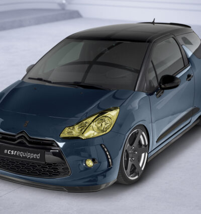Lame de parechoc avant pour Citroen DS3 toutes carrosseries (2010-2016) - Fabriqué en ABS (6 finitions au choix)