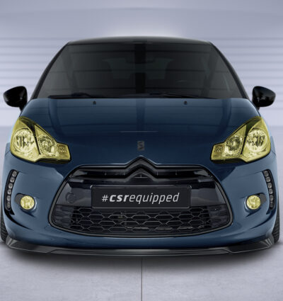 Lame de parechoc avant pour Citroen DS3 toutes carrosseries (2010-2016) - Fabriqué en ABS (6 finitions au choix)