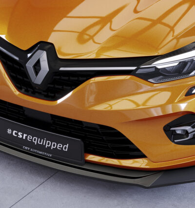 Lame de parechoc avant pour Renault Clio V toutes carrosseries (depuis 2019) - Fabriqué en ABS (6 finitions au choix)