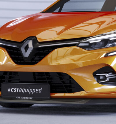 Lame de parechoc avant pour Renault Clio V toutes carrosseries (depuis 2019) - Fabriqué en ABS (6 finitions au choix)