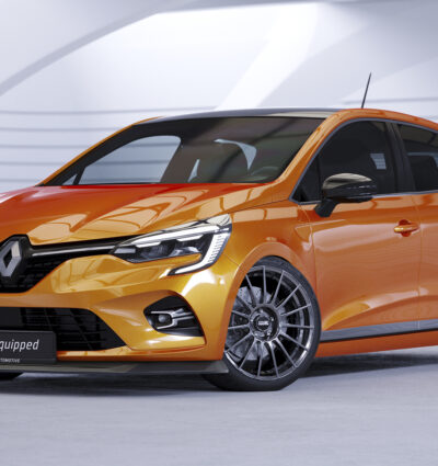 Lame de parechoc avant pour Renault Clio V toutes carrosseries (depuis 2019) - Fabriqué en ABS (6 finitions au choix)