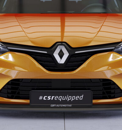 Lame de parechoc avant pour Renault Clio V toutes carrosseries (depuis 2019) - Fabriqué en ABS (6 finitions au choix)