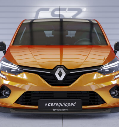 Lame de parechoc avant pour Renault Clio V toutes carrosseries (depuis 2019) - Fabriqué en ABS (6 finitions au choix)