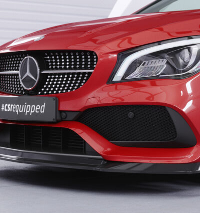 Lame de parechoc avant pour Mercedes-Benz CLA C117 X117 AMG-Line (facelift) (depuis 2016) - Fabriqué en ABS (6 finitions au choix)