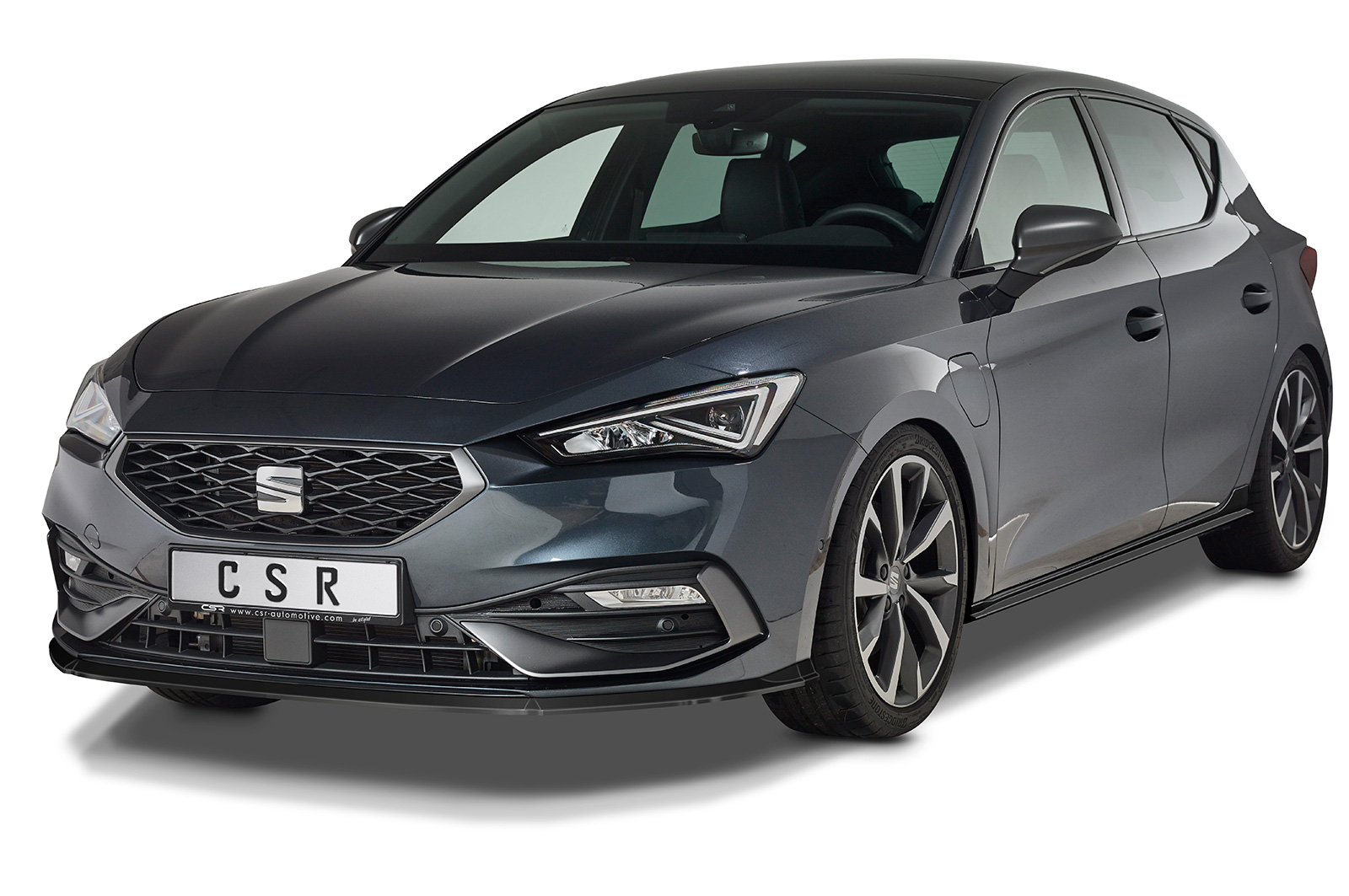 Lame de parechoc avant pour Seat Leon IV (Typ KL) toutes carrosseries (depuis 2020) - Fabriqué en ABS (6 finitions au choix)
