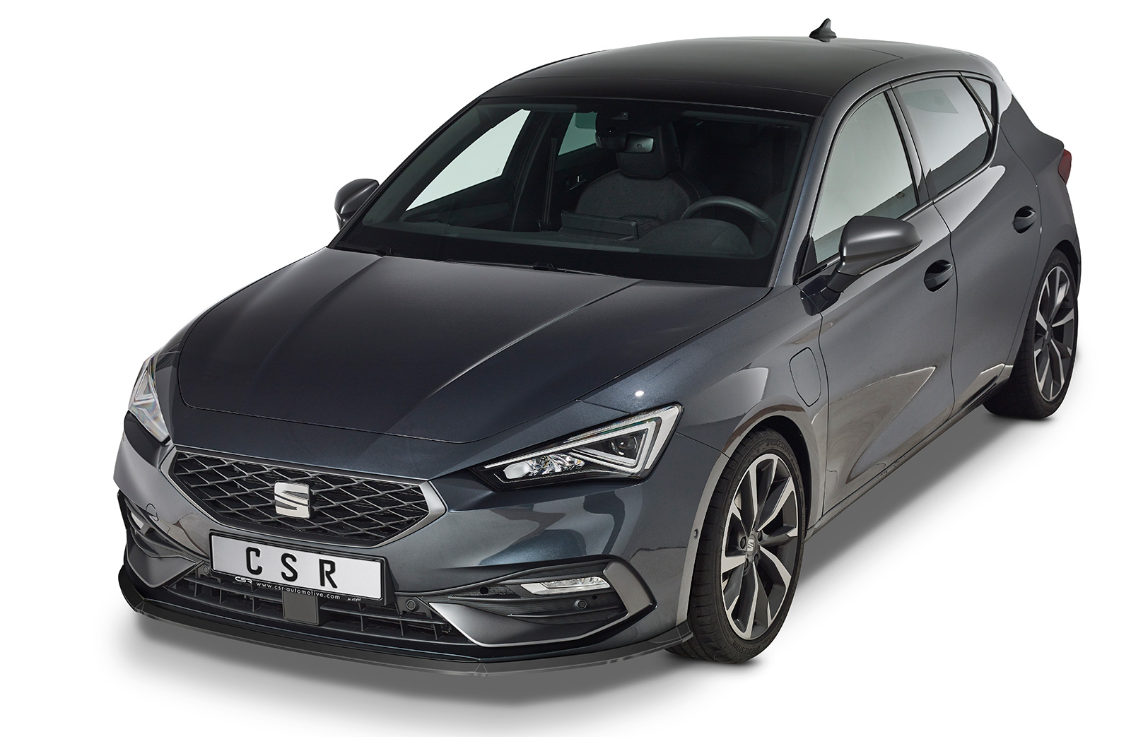 Lame de parechoc avant pour Seat Leon IV (Typ KL) toutes carrosseries (depuis 2020) - Fabriqué en ABS (6 finitions au choix)