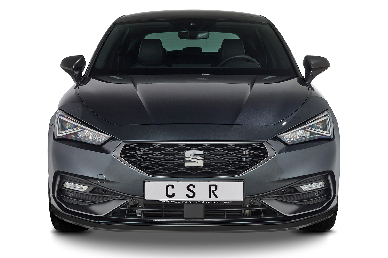 Lame de parechoc avant pour Seat Leon IV (Typ KL) toutes carrosseries (depuis 2020) - Fabriqué en ABS (6 finitions au choix)