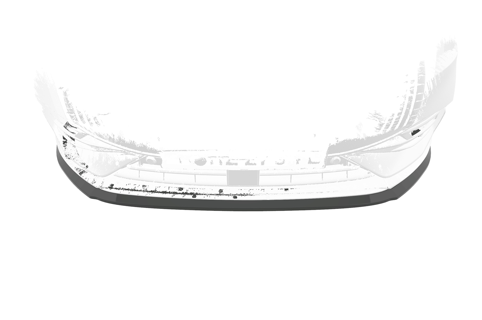 Lame de parechoc avant pour Seat Leon IV (Typ KL) toutes carrosseries (depuis 2020) - Fabriqué en ABS (6 finitions au choix)