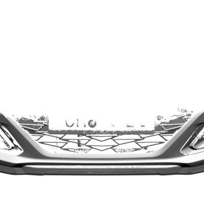 Lame de parechoc avant pour Hyundai I10 3. Generation N-Line (depuis 2020) - Fabriqué en ABS (6 finitions au choix)