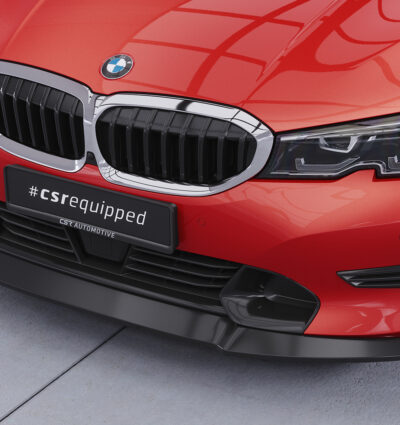 Lame de parechoc avant pour BMW Série 3 G20 / G21 berline / break (Sport Line et Luxury Line) (depuis 03/2019) - Fabriqué en ABS (6 finitions au choix)