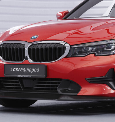 Lame de parechoc avant pour BMW Série 3 G20 / G21 berline / break (Sport Line et Luxury Line) (depuis 03/2019) - Fabriqué en ABS (6 finitions au choix)