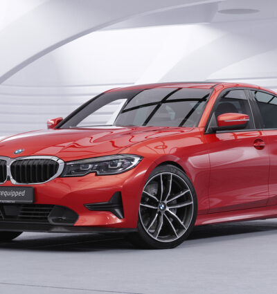 Lame de parechoc avant pour BMW Série 3 G20 / G21 berline / break (Sport Line et Luxury Line) (depuis 03/2019) - Fabriqué en ABS (6 finitions au choix)