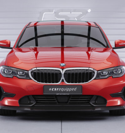 Lame de parechoc avant pour BMW Série 3 G20 / G21 berline / break (Sport Line et Luxury Line) (depuis 03/2019) - Fabriqué en ABS (6 finitions au choix)