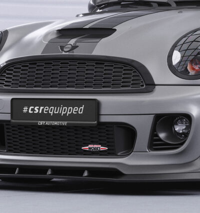 Lame de parechoc avant pour Mini Cooper R58 / R59 coupé John Cooper Works (JCW) (10/2011-05/2015) - Fabriqué en ABS (6 finitions au choix)