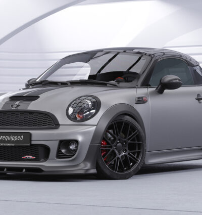 Lame de parechoc avant pour Mini Cooper R58 / R59 coupé John Cooper Works (JCW) (10/2011-05/2015) - Fabriqué en ABS (6 finitions au choix)