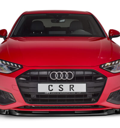 Lame de parechoc avant pour Audi A4 B9 (Typ 8W) toutes carrosseries (facelift) (depuis 05/2019) - Fabriqué en ABS (6 finitions au choix)
