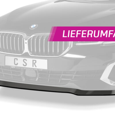 Lame de parechoc avant pour BMW Série 5 G30 / G31 finition de base Luxury Line (facelift) (depuis 2020) - Fabriqué en ABS (6 finitions au choix)