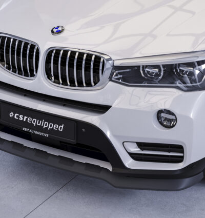 Lame de parechoc avant pour BMW X3 F25 toutes carrosseries (facelift) (2014-2017) - Fabriqué en ABS (6 finitions au choix)