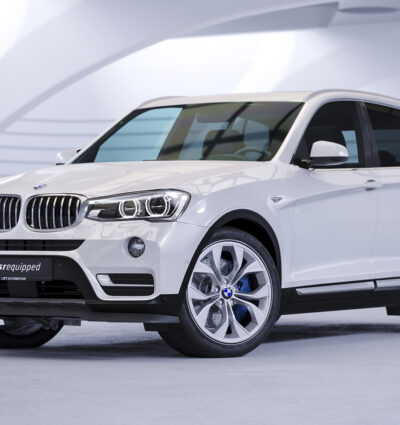 Lame de parechoc avant pour BMW X3 F25 toutes carrosseries (facelift) (2014-2017) - Fabriqué en ABS (6 finitions au choix)