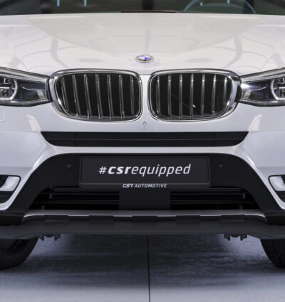 Lame de parechoc avant pour BMW X3 F25 toutes carrosseries (facelift) (2014-2017) - Fabriqué en ABS (6 finitions au choix)