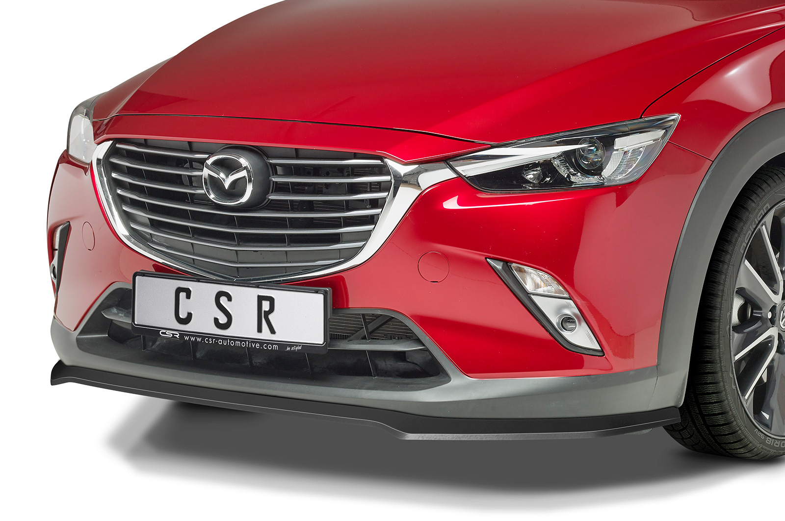 Lame de parechoc avant pour Mazda CX3 toutes carrosseries (2015-2020) - Fabriqué en ABS (6 finitions au choix)