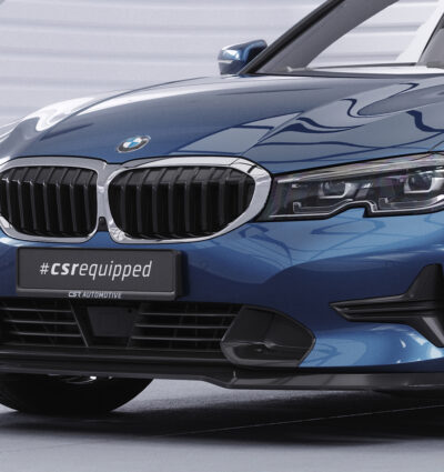 Lame de parechoc avant pour BMW Série 3 G20 / G21 berline / break (Sport Line et Luxury Line) (depuis 03/2019) - Fabriqué en ABS (6 finitions au choix)