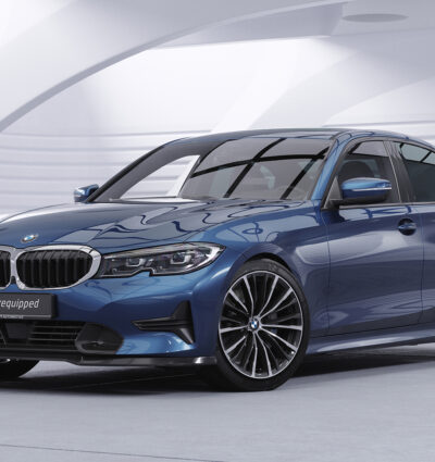 Lame de parechoc avant pour BMW Série 3 G20 / G21 berline / break (Sport Line et Luxury Line) (depuis 03/2019) - Fabriqué en ABS (6 finitions au choix)