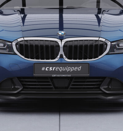 Lame de parechoc avant pour BMW Série 3 G20 / G21 berline / break (Sport Line et Luxury Line) (depuis 03/2019) - Fabriqué en ABS (6 finitions au choix)