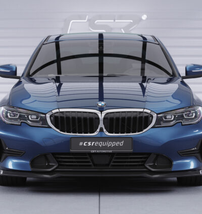 Lame de parechoc avant pour BMW Série 3 G20 / G21 berline / break (Sport Line et Luxury Line) (depuis 03/2019) - Fabriqué en ABS (6 finitions au choix)