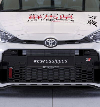 Lame de parechoc avant pour Toyota GR Yaris (XP21) toutes carrosseries (depuis 2020) - Fabriqué en ABS (6 finitions au choix)