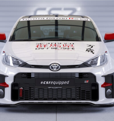 Lame de parechoc avant pour Toyota GR Yaris (XP21) toutes carrosseries (depuis 2020) - Fabriqué en ABS (6 finitions au choix)