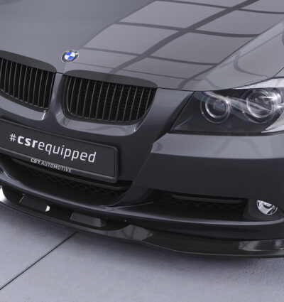 Lame de parechoc avant pour BMW Série 3 E90 / E91 berline / break (préfacelift) (01/2005-09/2008) - Fabriqué en ABS (6 finitions au choix)
