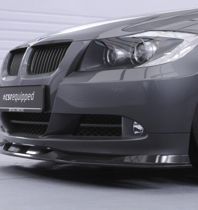 Lame de parechoc avant pour BMW Série 3 E90 / E91 berline / break (préfacelift) (01/2005-09/2008) - Fabriqué en ABS (6 finitions au choix)