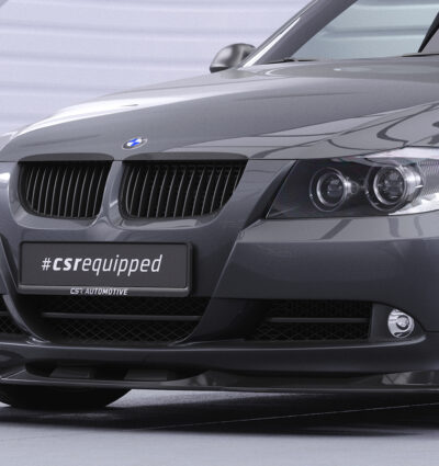 Lame de parechoc avant pour BMW Série 3 E90 / E91 berline / break (préfacelift) (01/2005-09/2008) - Fabriqué en ABS (6 finitions au choix)