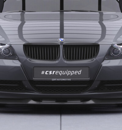 Lame de parechoc avant pour BMW Série 3 E90 / E91 berline / break (préfacelift) (01/2005-09/2008) - Fabriqué en ABS (6 finitions au choix)