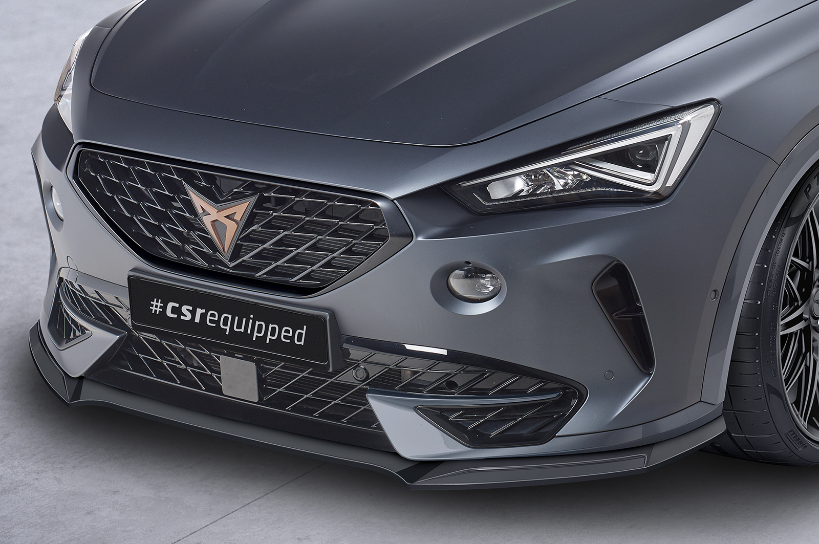 Lame de parechoc avant pour Cupra Formentor toutes carrosseries (depuis 2020) - Fabriqué en ABS (6 finitions au choix)