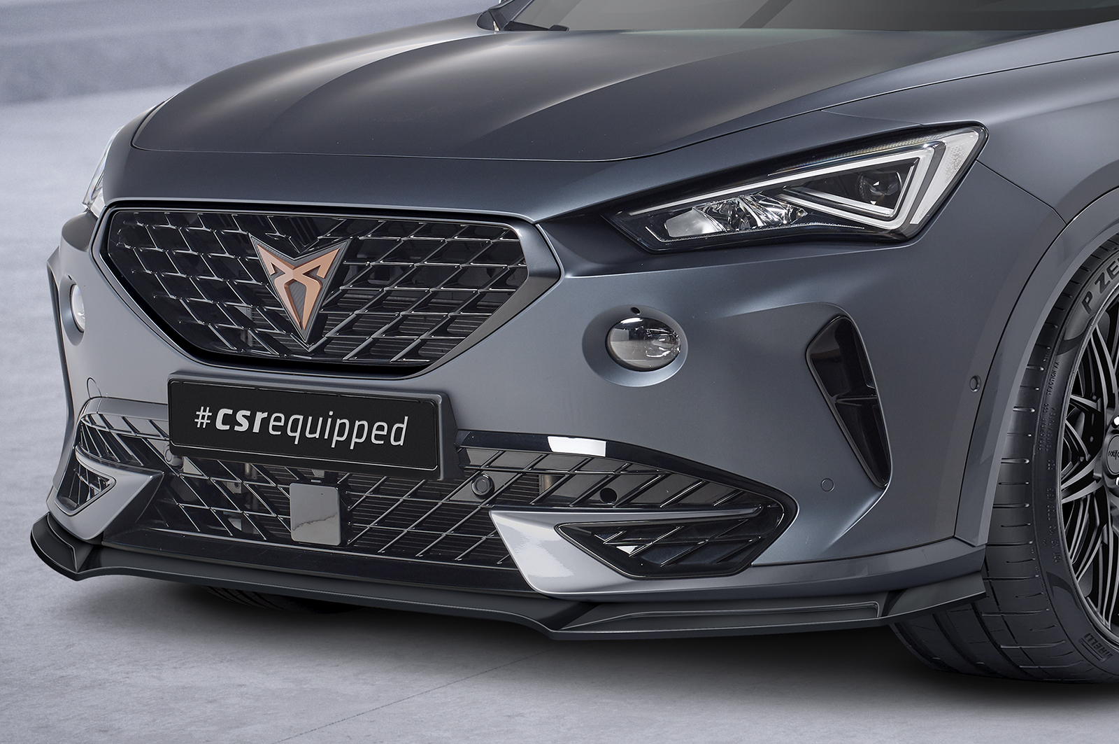 Lame de parechoc avant pour Cupra Formentor toutes carrosseries (depuis 2020) - Fabriqué en ABS (6 finitions au choix)